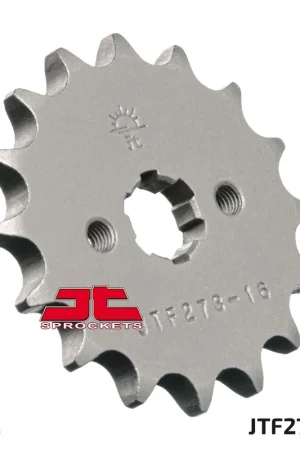 JT SPROCKETS - FRONT STEEL 16T, 428 - Sprockets - Compatibel met Honda en Kawasaki Professioneel